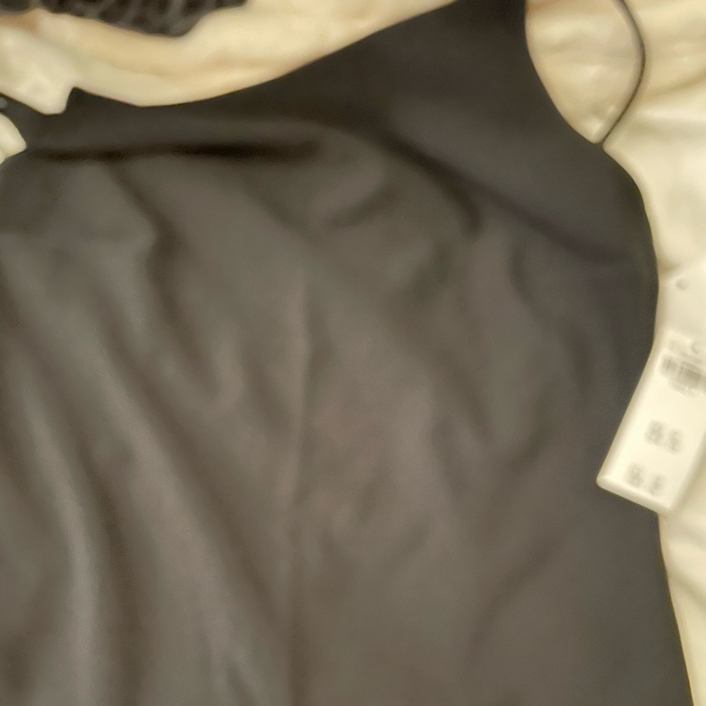 Abrocrombie and fitch black strapless mini dress